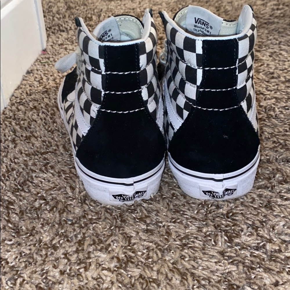Checkered Vans Size 7.5 - Picture 3 of 4